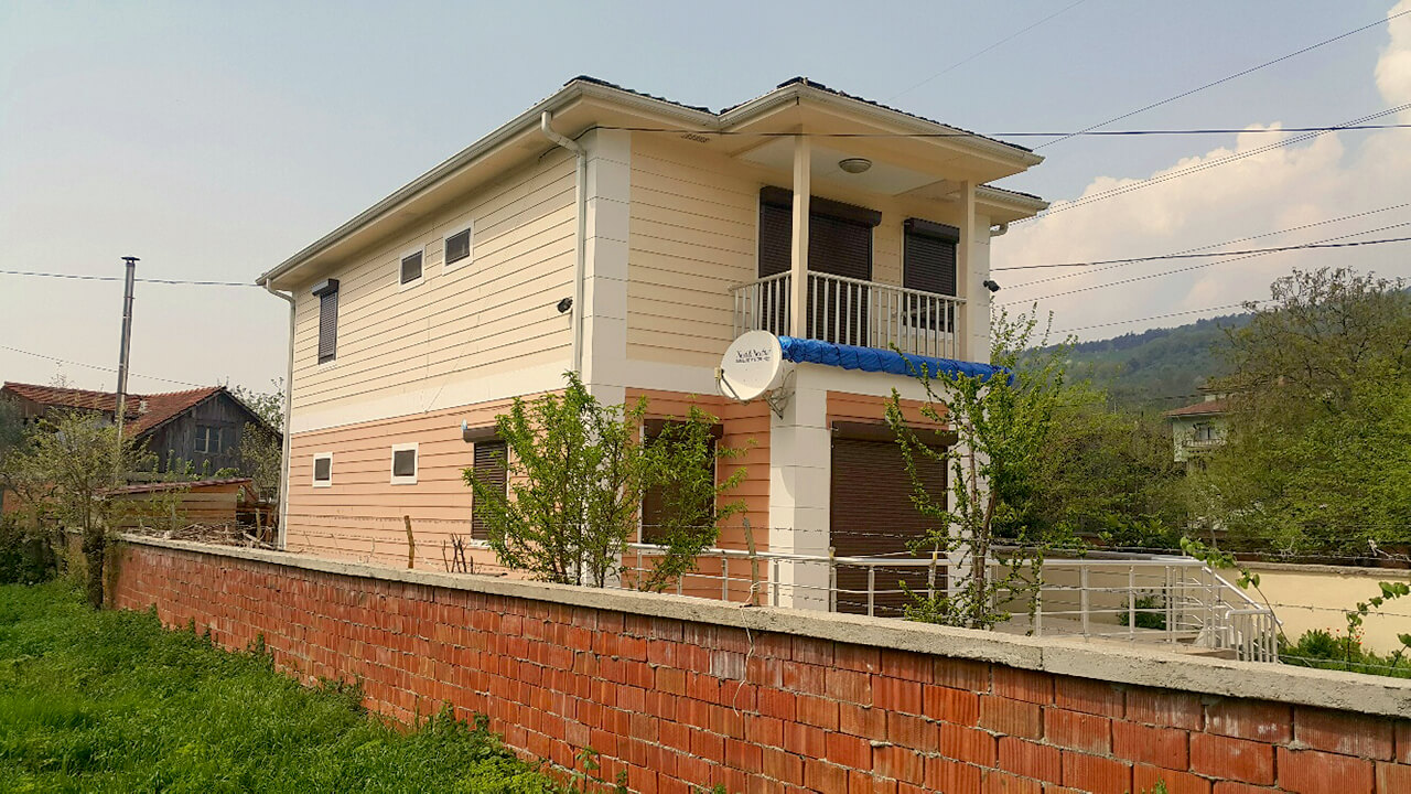 Tamamladığımız Prefabrik Ev Görselleri